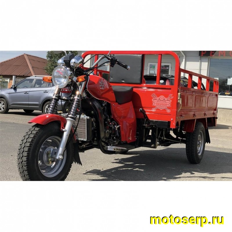 Купить  Трицикл LIFAN AGIAX 2 (АЯКС) 250/300 сс, 5МКПП + реверс (механика), жидк. охлаж., бараб/бараб, 5.00-12"/5.00-12", кузов 2м. (шт) (MM 96983 купить с доставкой по Москве и России, цена, технические характеристики, комплектация фото  - motoserp.ru
