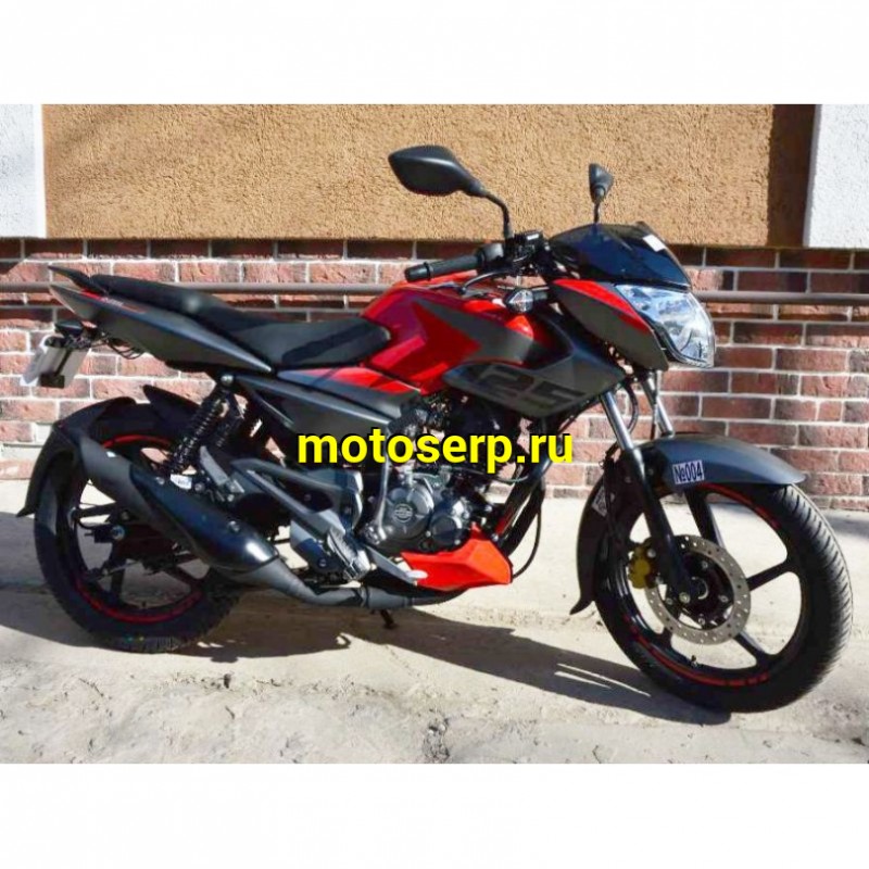 Купить  Мотоцикл BAJAJ Pulsar NS125 ( Баджаж Пульсар 125) 125сс,4-такт.,возд.охл.,карбюр.,кол.17"/17" (шт) купить с доставкой по Москве и России, цена, технические характеристики, комплектация фото  - motoserp.ru