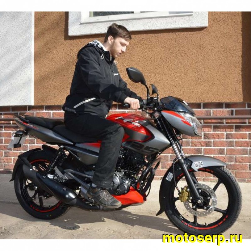 Купить  Мотоцикл BAJAJ Pulsar NS125 ( Баджаж Пульсар 125) 125сс,4-такт.,возд.охл.,карбюр.,кол.17"/17" (шт) купить с доставкой по Москве и России, цена, технические характеристики, комплектация фото  - motoserp.ru