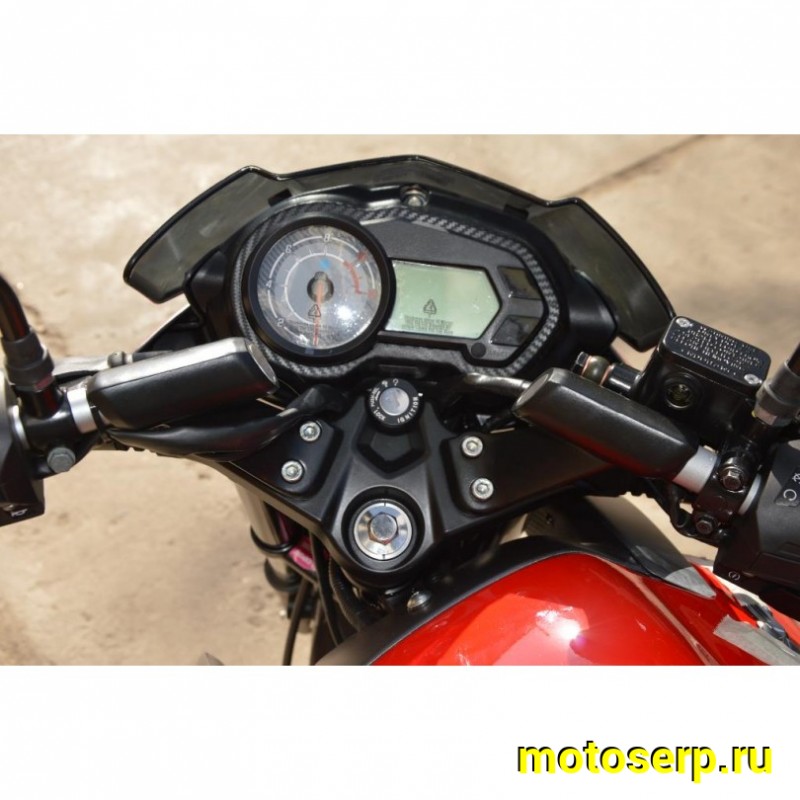 Купить  Мотоцикл BAJAJ Pulsar NS125 ( Баджаж Пульсар 125) 125сс,4-такт.,возд.охл.,карбюр.,кол.17"/17" (шт) купить с доставкой по Москве и России, цена, технические характеристики, комплектация фото  - motoserp.ru