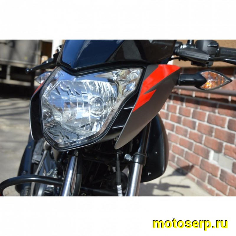 Купить  Мотоцикл BAJAJ Pulsar NS125 ( Баджаж Пульсар 125) 125сс,4-такт.,возд.охл.,карбюр.,кол.17"/17" (шт) купить с доставкой по Москве и России, цена, технические характеристики, комплектация фото  - motoserp.ru