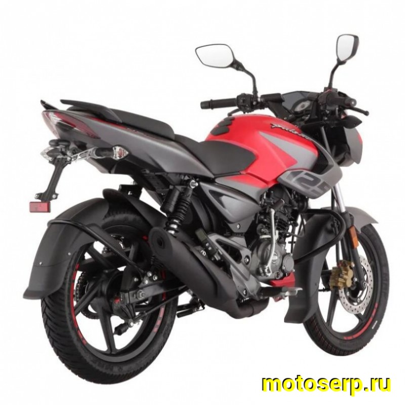 Купить  Мотоцикл BAJAJ Pulsar NS125 ( Баджаж Пульсар 125) 125сс,4-такт.,возд.охл.,карбюр.,кол.17"/17" (шт) купить с доставкой по Москве и России, цена, технические характеристики, комплектация фото  - motoserp.ru