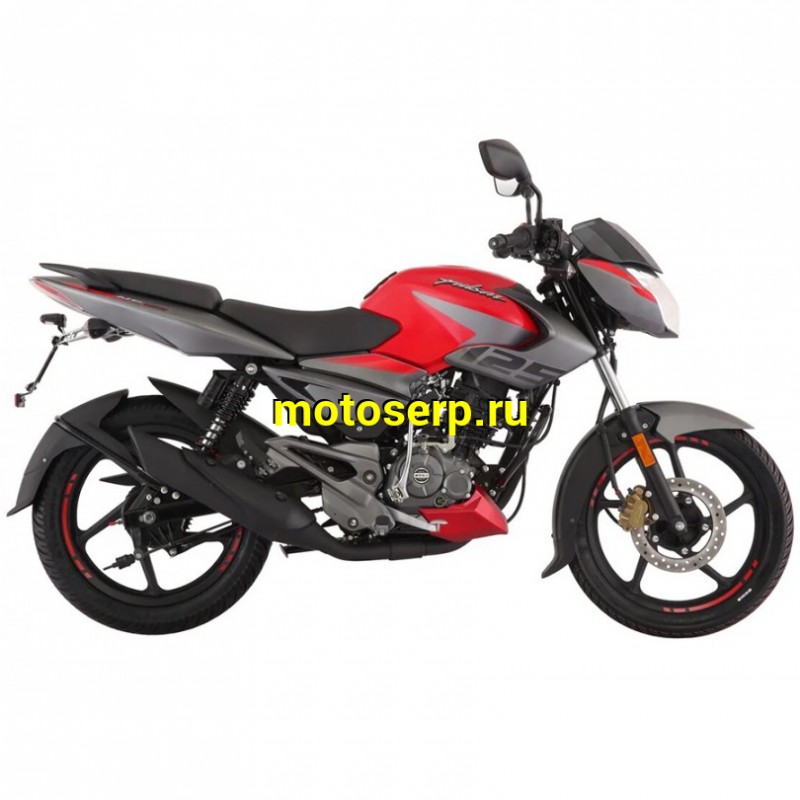 Купить  Мотоцикл BAJAJ Pulsar NS125 ( Баджаж Пульсар 125) 125сс,4-такт.,возд.охл.,карбюр.,кол.17"/17"(зал) (шт) купить с доставкой по Москве и России, цена, технические характеристики, комплектация фото  - motoserp.ru