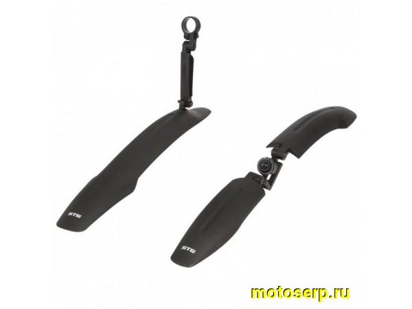Купить  ====Крылья пласт 2-х 27.5"-29" STG GH-363 Вело (пар) (Грат Вест Х75230-5 купить с доставкой по Москве и России, цена, технические характеристики, комплектация фото  - motoserp.ru