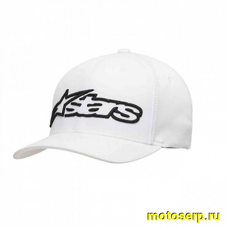 Купить  Бейсболка ALPINSTARS Astars Logo (белый/черный) (шт)  (0 купить с доставкой по Москве и России, цена, технические характеристики, комплектация фото  - motoserp.ru