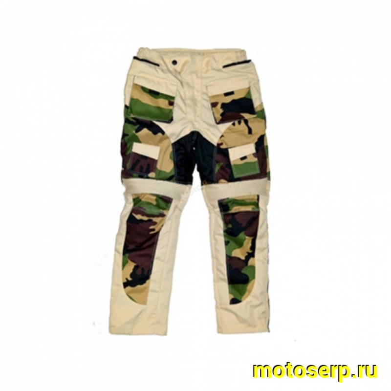 Купить  ====Штаны текстильные мотоциклетные Sagal-Moto Forest (камуфляж) р-р 56 (шт) (0 купить с доставкой по Москве и России, цена, технические характеристики, комплектация фото  - motoserp.ru