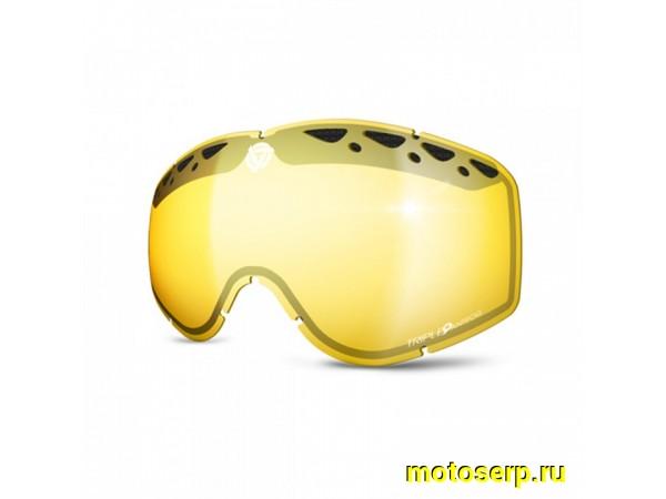 Купить  Стекло для очков сменное (линза) TRIPLE 9 SAINT двойное зеркальное желтое (шт) (0 купить с доставкой по Москве и России, цена, технические характеристики, комплектация фото  - motoserp.ru