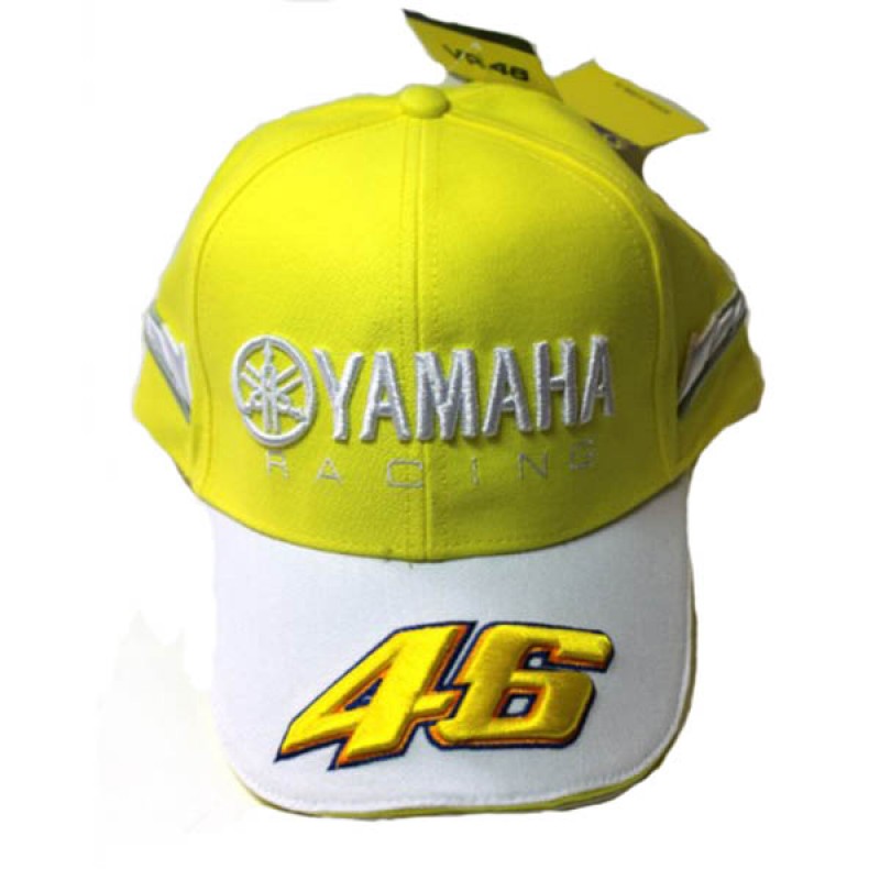 Купить  Бейсболка YAMAHA цифра 46 (желтый/белый) (шт)  (0 купить с доставкой по Москве и России, цена, технические характеристики, комплектация фото  - motoserp.ru