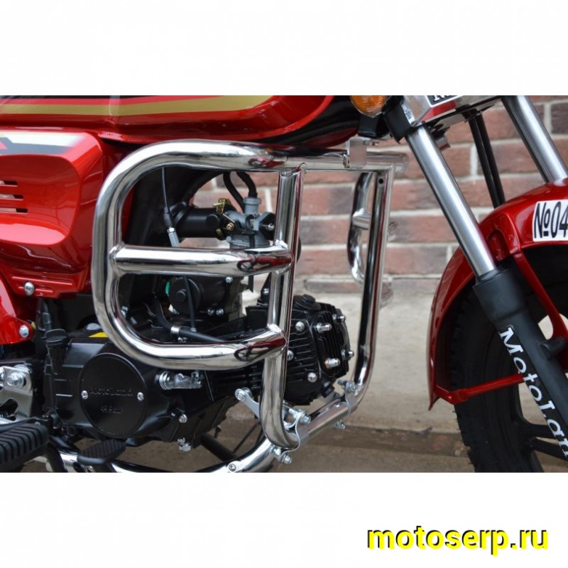 Купить  ====Мопед Motoland Альфа VR11 50/110 (+ЦПГ) (Альфа эр икс 50/110) 4Т; 50/110cc; колеса 17"литые; (Бер) (шт) (ML 13438 купить с доставкой по Москве и России, цена, технические характеристики, комплектация фото  - motoserp.ru