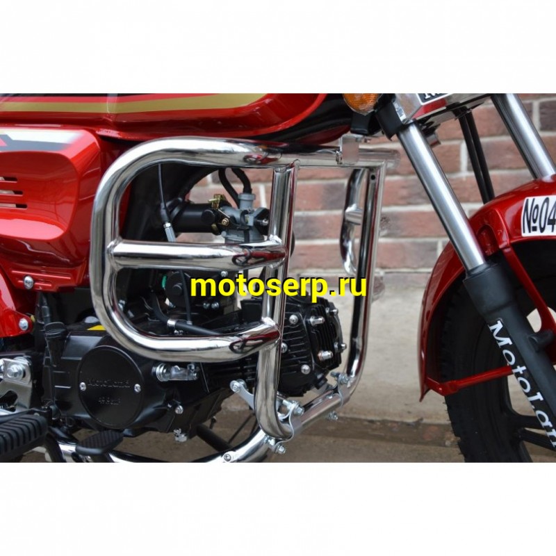 Купить  ====Мопед Motoland Альфа VR11 50/110 (+ЦПГ) (Альфа эр икс 50/110) 4Т; 50/110cc; колеса 17"литые; (Бер) (шт) (ML 13438 купить с доставкой по Москве и России, цена, технические характеристики, комплектация фото  - motoserp.ru