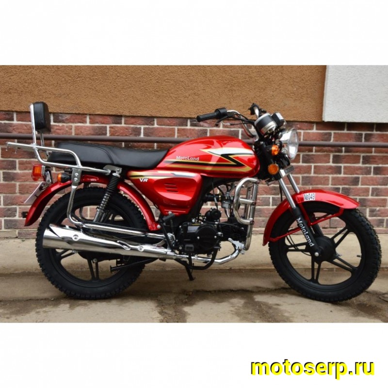Купить  ====Мопед Motoland Альфа VR11 50/110 (+ЦПГ) (Альфа эр икс 50/110) 4Т; 50/110cc; колеса 17"литые; (Бер) (шт) (ML 13438 купить с доставкой по Москве и России, цена, технические характеристики, комплектация фото  - motoserp.ru