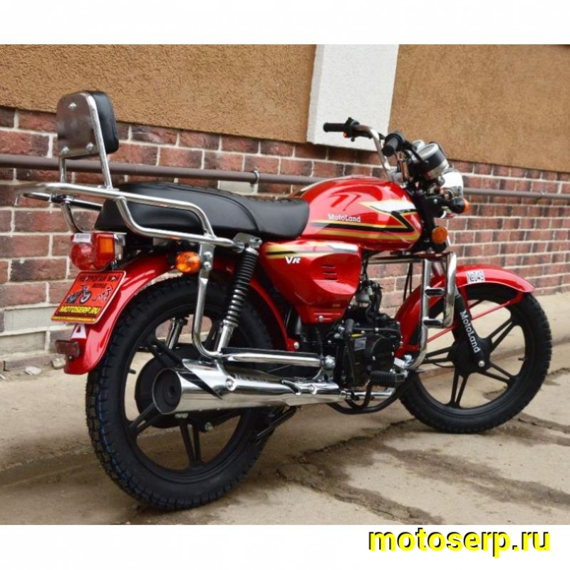 Купить  ====Мопед Motoland Альфа VR11 50/110 (+ЦПГ) (Альфа эр икс 50/110) 4Т; 50/110cc; колеса 17"литые; (Бер) (шт) (ML 13438 купить с доставкой по Москве и России, цена, технические характеристики, комплектация фото  - motoserp.ru