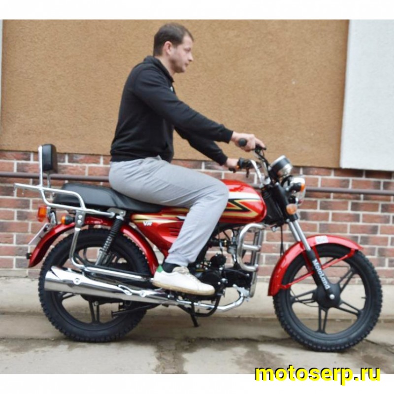 Купить  ====Мопед Motoland Альфа VR11 50/110 (+ЦПГ) (Альфа эр икс 50/110) 4Т; 50/110cc; колеса 17"литые; (Бер) (шт) (ML 13438 купить с доставкой по Москве и России, цена, технические характеристики, комплектация фото  - motoserp.ru