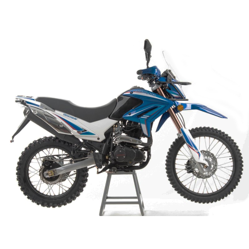 Купить  Мотоцикл внедорожный Motoland XR250 ENDURO 172FMM (ЭПТС), 21/18, с ветровым щитком, СИНИЙ (шт) (ML 13334 купить с доставкой по Москве и России, цена, технические характеристики, комплектация фото  - motoserp.ru