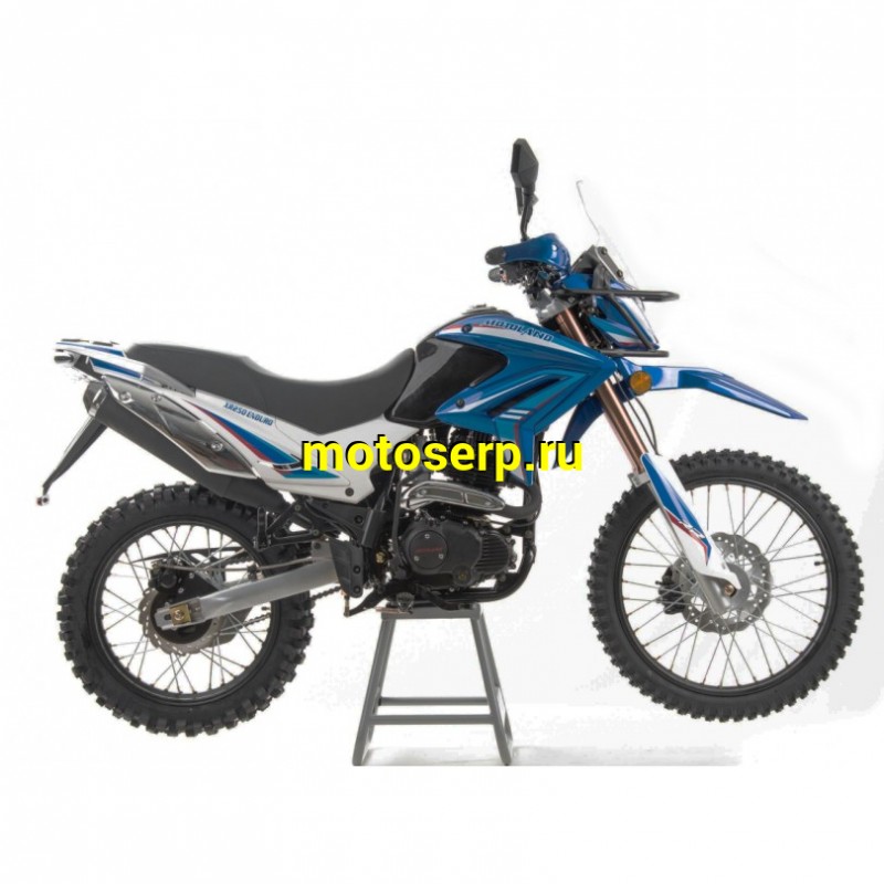 Купить  Мотоцикл внедорожный Motoland XR 250 ENDURO 172FMM (ЭПТС), 21/18, с ветровым щитком, СИНИЙ (шт) (ML 13334 купить с доставкой по Москве и России, цена, технические характеристики, комплектация фото  - motoserp.ru