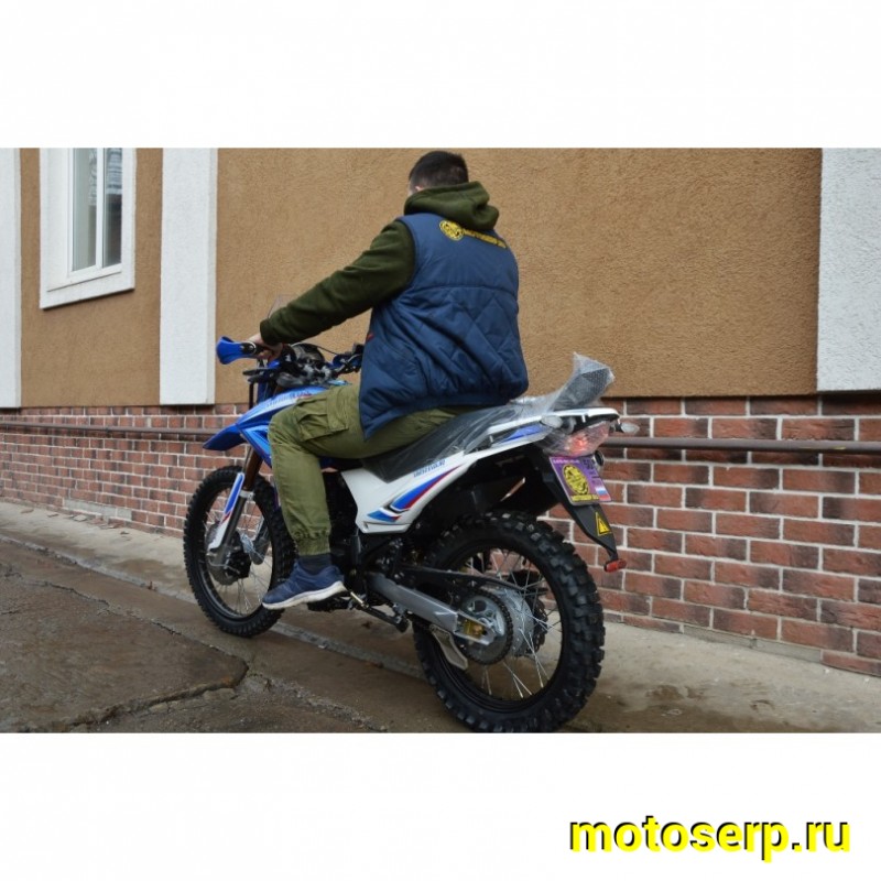 Купить  Мотоцикл внедорожный Motoland XR250 ENDURO 172FMM (ЭПТС), 21/18, с ветровым щитком, СИНИЙ (шт) (ML 13334 купить с доставкой по Москве и России, цена, технические характеристики, комплектация фото  - motoserp.ru