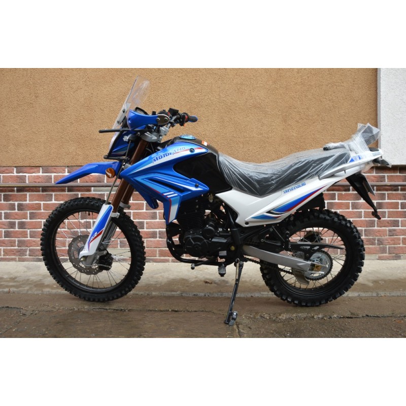 Купить  Мотоцикл внедорожный Motoland XR250 ENDURO 172FMM (ЭПТС), 21/18, с ветровым щитком, СИНИЙ (шт) (ML 13334 купить с доставкой по Москве и России, цена, технические характеристики, комплектация фото  - motoserp.ru