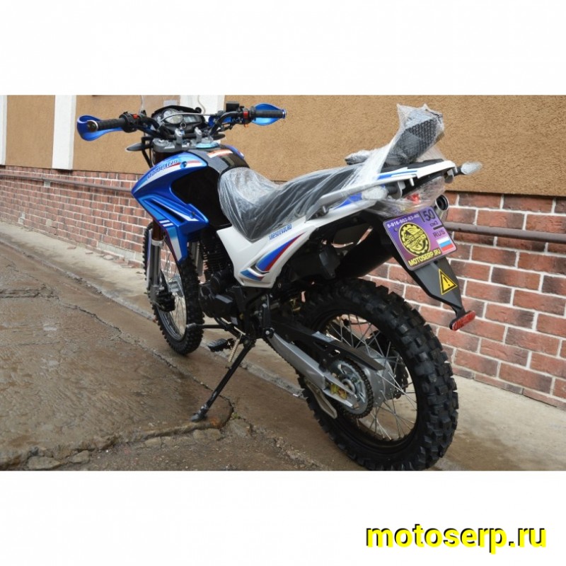 Купить  Мотоцикл внедорожный Motoland XR250 ENDURO 172FMM (ЭПТС), 21/18, с ветровым щитком, СИНИЙ (шт) (ML 13334 купить с доставкой по Москве и России, цена, технические характеристики, комплектация фото  - motoserp.ru