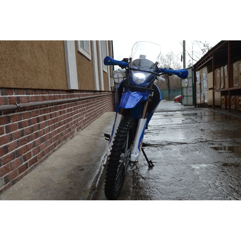 Купить  Мотоцикл внедорожный Motoland XR250 ENDURO 172FMM (ЭПТС), 21/18, с ветровым щитком, СИНИЙ (шт) (ML 13334 купить с доставкой по Москве и России, цена, технические характеристики, комплектация фото  - motoserp.ru