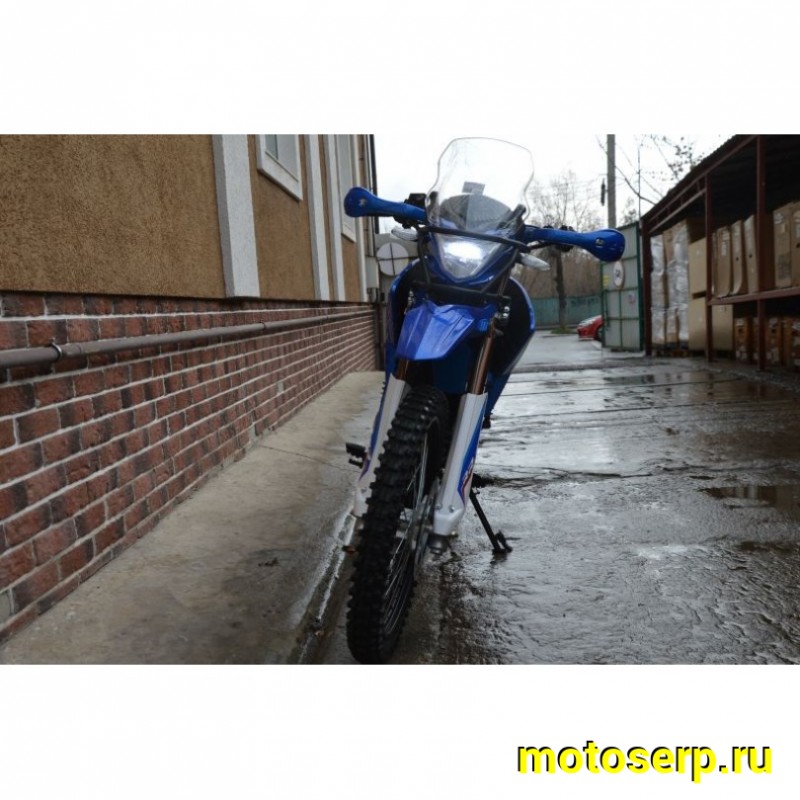Купить  Мотоцикл внедорожный Motoland XR250 ENDURO 172FMM (ЭПТС), 21/18, с ветровым щитком, СИНИЙ (шт) (ML 13334 купить с доставкой по Москве и России, цена, технические характеристики, комплектация фото  - motoserp.ru