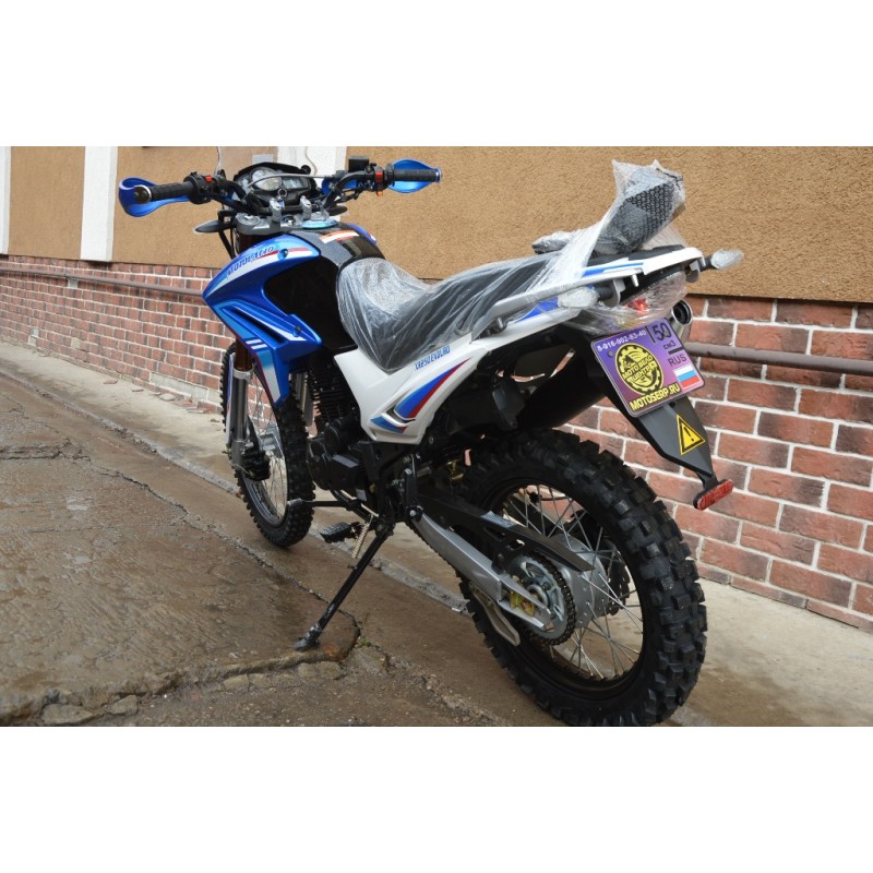Купить  Мотоцикл внедорожный Motoland XR250 ENDURO 172FMM (ЭПТС), 21/18, с ветровым щитком, СИНИЙ (шт) (ML 13334 купить с доставкой по Москве и России, цена, технические характеристики, комплектация фото  - motoserp.ru