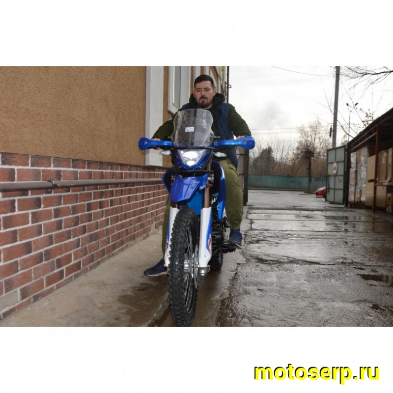 Купить  Мотоцикл внедорожный Motoland XR250 ENDURO 172FMM (ЭПТС), 21/18, с ветровым щитком, СИНИЙ (шт) (ML 13334 купить с доставкой по Москве и России, цена, технические характеристики, комплектация фото  - motoserp.ru