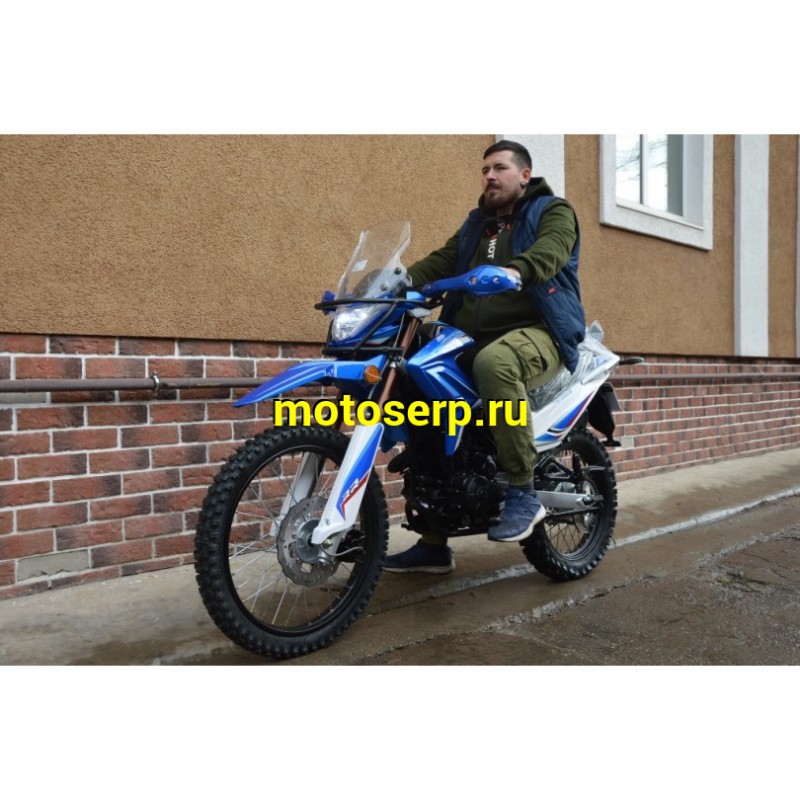 Купить  Мотоцикл внедорожный Motoland XR 250 ENDURO 172FMM (ЭПТС), 21/18, с ветровым щитком, СИНИЙ (шт) (ML 13334 купить с доставкой по Москве и России, цена, технические характеристики, комплектация фото  - motoserp.ru