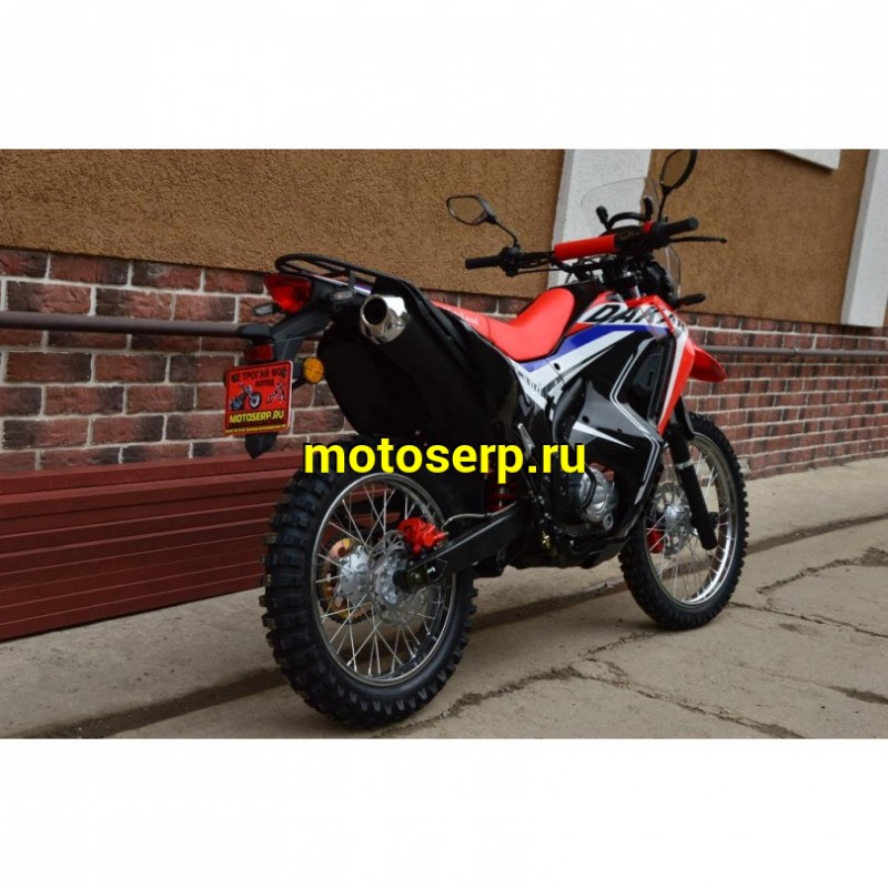 Купить  Мотоцикл внедорожный Motoland DAKAR 250 LT Тур-эндуро (ПТС) 21/18, 250сс , 165FMM, 4Т, возд.охл., карбюр., диск./диск (Бер) (шт) (ML 13390 купить с доставкой по Москве и России, цена, технические характеристики, комплектация фото  - motoserp.ru