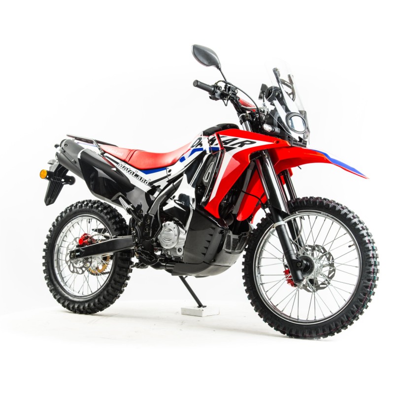Купить  Мотоцикл внедорожный Motoland DAKAR 250 LT Тур-эндуро (ПТС) 21/18, 250сс , 165FMM, 4Т, возд.охл., карбюр., диск./диск (шт) (ML 13390  (0 купить с доставкой по Москве и России, цена, технические характеристики, комплектация фото  - motoserp.ru