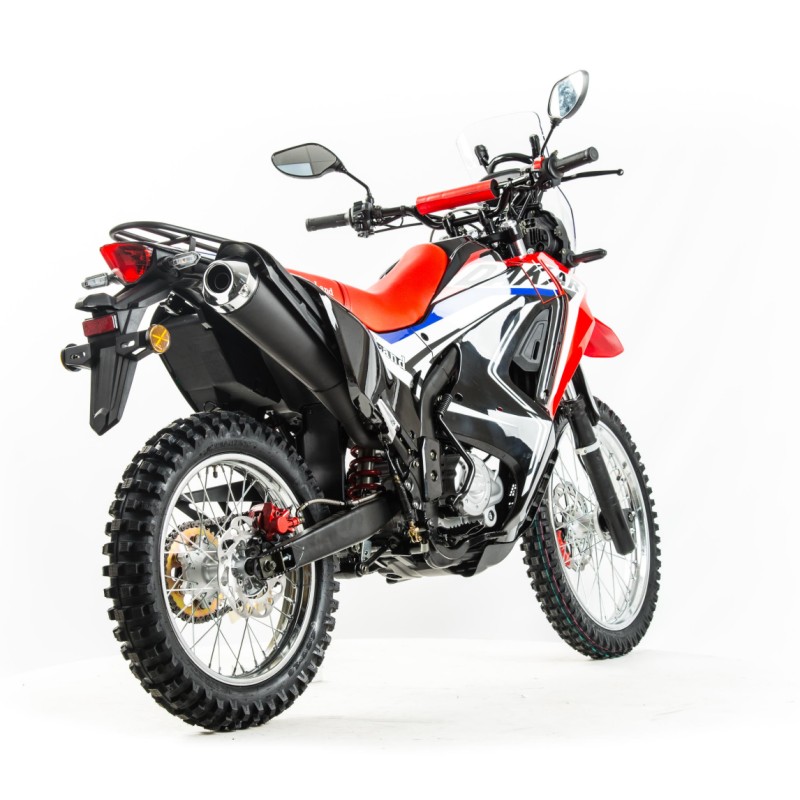 Купить  Мотоцикл внедорожный Motoland DAKAR 250 LT Тур-эндуро (ПТС) 21/18, 250сс , 165FMM, 4Т, возд.охл., карбюр., диск./диск (шт) (ML 13390  (0 купить с доставкой по Москве и России, цена, технические характеристики, комплектация фото  - motoserp.ru