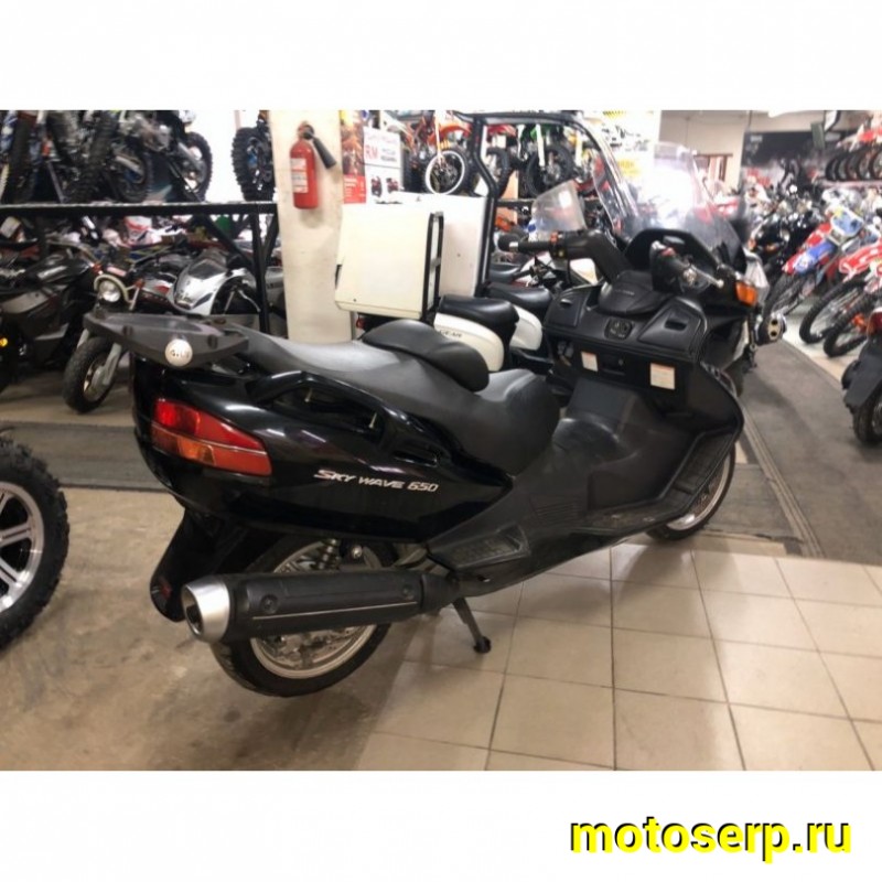 Купить  ====Максискутер SUZUKI SkyWave 650 2004г.в. (55т.км) Из Японии,без пробега по РФ купить с доставкой по Москве и России, цена, технические характеристики, комплектация фото  - motoserp.ru