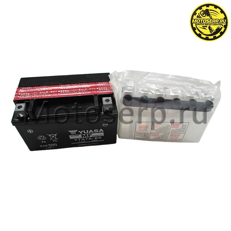 Купить  Аккумулятор 12в  7а (147х84х92) YUASA MF YTX7A-BS (шт) (MOTO-SKUTER 15651 купить с доставкой по Москве и России, цена, технические характеристики, комплектация фото  - motoserp.ru