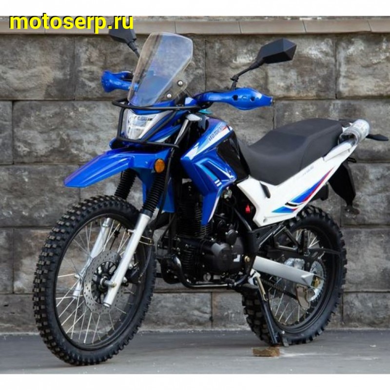 Купить  ====Мотоцикл внедорожный Motoland XR 250 ENDURO 165FMM (ЭПТС), 21/18, с ветровым щитком СИНИЙ (шт)  (ML 13335 купить с доставкой по Москве и России, цена, технические характеристики, комплектация фото  - motoserp.ru