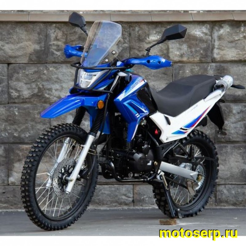 Купить  ====Мотоцикл внедорожный Motoland XR 250 ENDURO 165FMM (ЭПТС), 21/18, с ветровым щитком СИНИЙ (шт)  (ML 13335 купить с доставкой по Москве и России, цена, технические характеристики, комплектация фото  - motoserp.ru