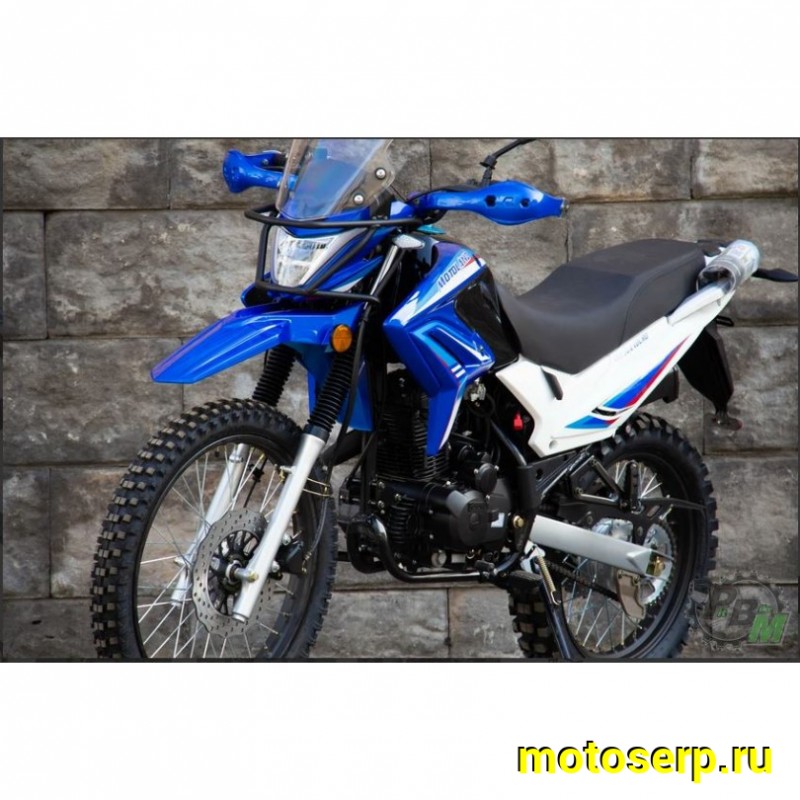 Купить  ====Мотоцикл внедорожный Motoland XR 250 ENDURO 165FMM (ЭПТС), 21/18, с ветровым щитком СИНИЙ (шт)  (ML 13335 купить с доставкой по Москве и России, цена, технические характеристики, комплектация фото  - motoserp.ru