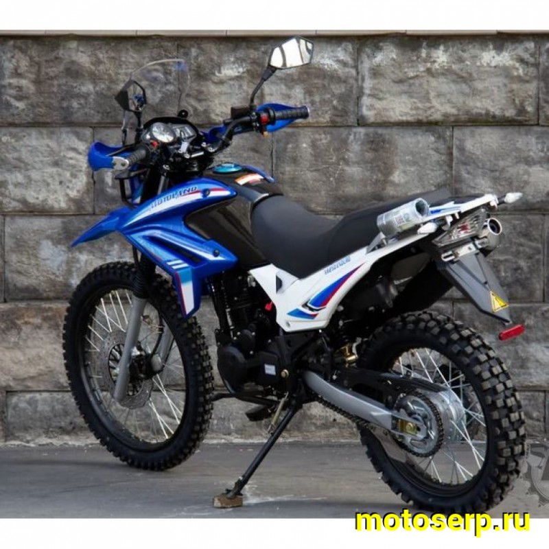 Купить  ====Мотоцикл внедорожный Motoland XR 250 ENDURO 165FMM (ЭПТС), 21/18, с ветровым щитком СИНИЙ (шт)  (ML 13335 купить с доставкой по Москве и России, цена, технические характеристики, комплектация фото  - motoserp.ru