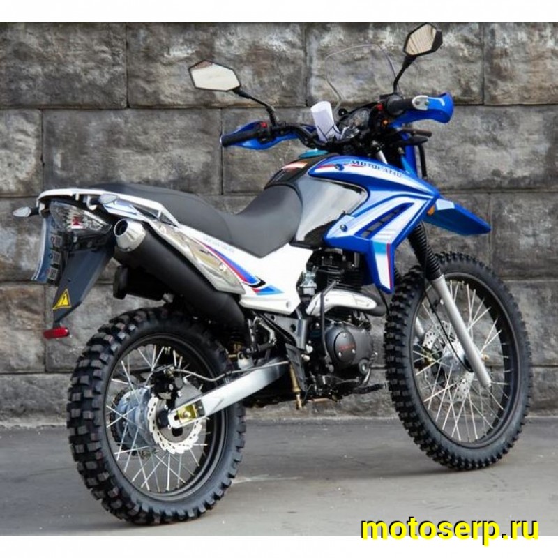 Купить  ====Мотоцикл внедорожный Motoland XR 250 ENDURO 165FMM (ЭПТС), 21/18, с ветровым щитком СИНИЙ (шт)  (ML 13335 купить с доставкой по Москве и России, цена, технические характеристики, комплектация фото  - motoserp.ru