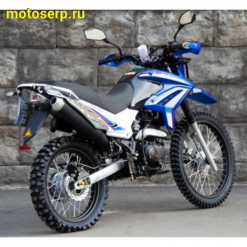 Купить  ====Мотоцикл внедорожный Motoland XR 250 ENDURO 165FMM (ЭПТС), 21/18, с ветровым щитком СИНИЙ (шт)  (ML 13335 купить с доставкой по Москве и России, цена, технические характеристики, комплектация фото  - motoserp.ru