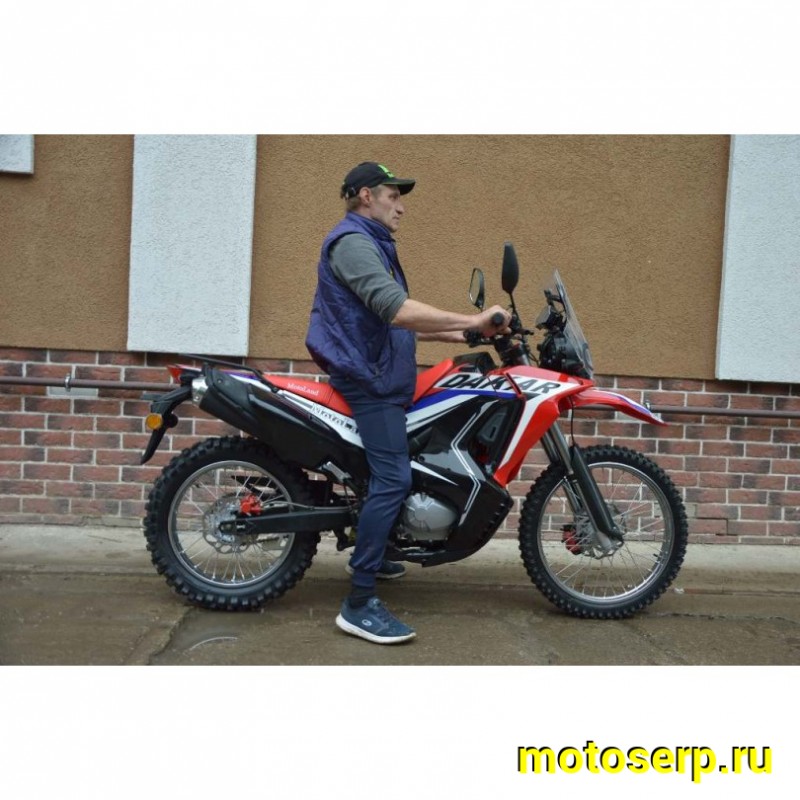 Купить  ====Мотоцикл внедорожный Motoland DAKAR 250 ST Тур-эндуро (ЭПТС), 21/18, 172FMM (шт) (ML 13391 купить с доставкой по Москве и России, цена, технические характеристики, комплектация фото  - motoserp.ru