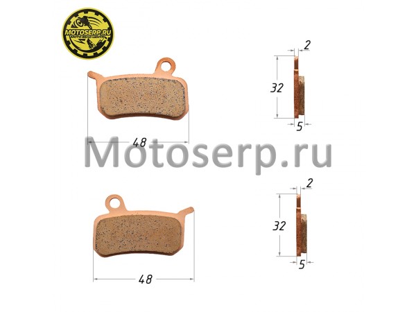 Купить  Колодки тормозные диск GoldFren 190XXL K5	Husqvarna, KTM 50 (пар) (0 купить с доставкой по Москве и России, цена, технические характеристики, комплектация фото  - motoserp.ru