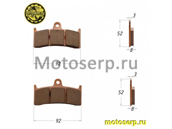 Купить  Колодки тормозные диск GoldFren 126 S3 Honda CB1300SF, Kawasaki Zx750 Ninja, Yamaha YZF 750 (пар)   (0 купить с доставкой по Москве и России, цена, технические характеристики, комплектация фото  - motoserp.ru