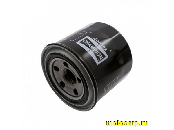 Купить  Фильтр масляный Champion COF102(F302) (шт) (0 купить с доставкой по Москве и России, цена, технические характеристики, комплектация фото  - motoserp.ru