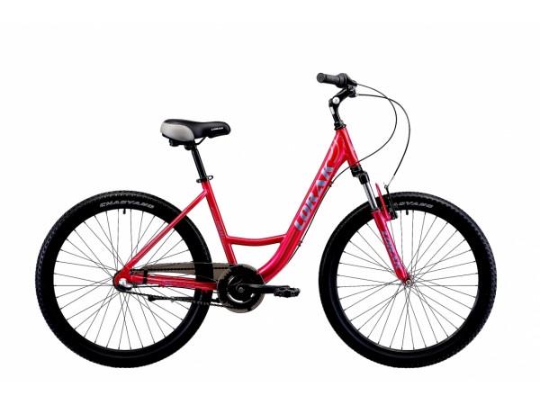 Купить  ====26" LORAK COMFORT LADY NEXUS (17") (Лорак Комфорт Леди) (Жен) 26"; 3ск; рама-алюминий; тормоз-ножной/V-Brake; вилка-амортизационная (шт) купить с доставкой по Москве и России, цена, технические характеристики, комплектация фото  - motoserp.ru