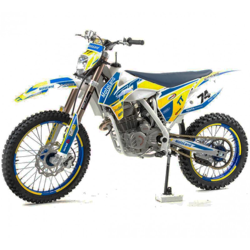 Купить  Мотоцикл Кросс/Эндуро Motoland TT250 Выпуск 2023г. (спортинв), 21/18, 172FMM, 4Т, возд.охл, карб NIBBI  (шт) (ML 13876 купить с доставкой по Москве и России, цена, технические характеристики, комплектация фото  - motoserp.ru
