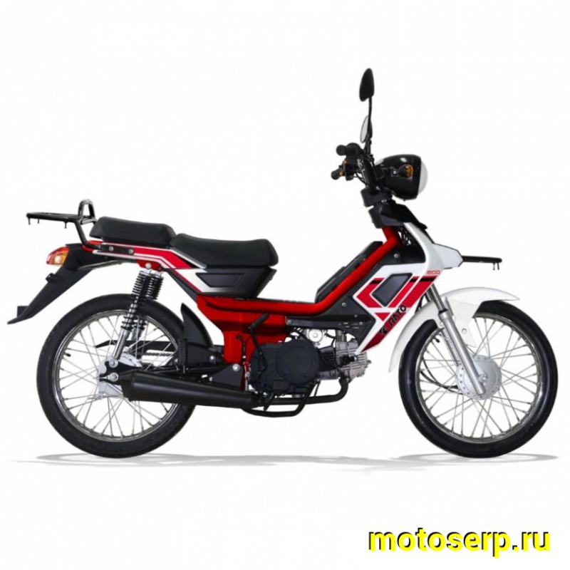 Купить  ====Мопед RATO 50 T-COOL (Рато-50) 50сс, КПП полуавтомат, ЛИТЫЕ колеса 17", грязевой щиток для ног (шт) 01100 (P.Moto купить с доставкой по Москве и России, цена, технические характеристики, комплектация фото  - motoserp.ru