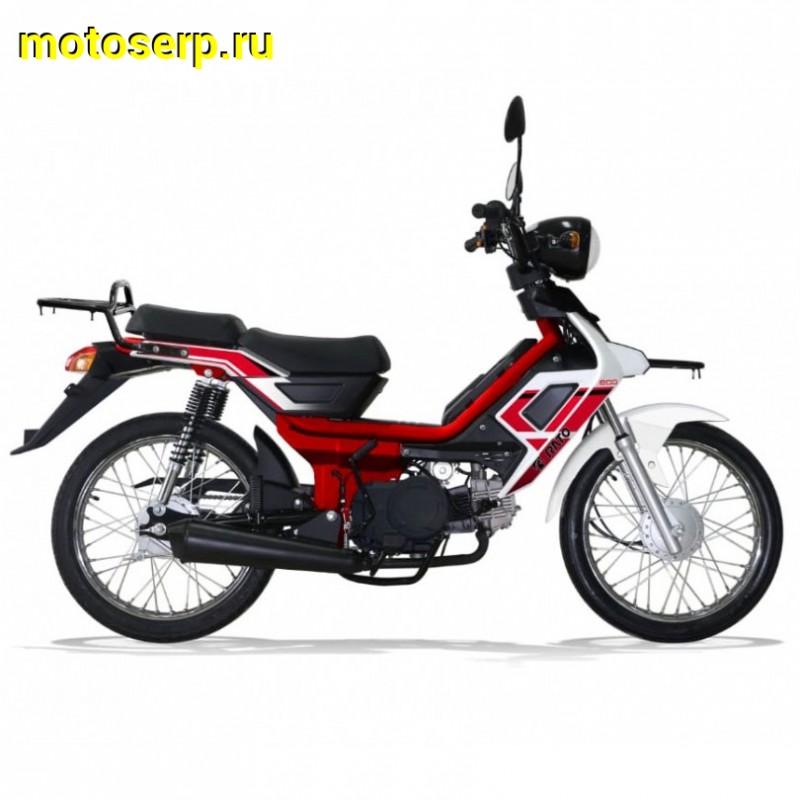 Купить  ====Мопед RATO 50 T-COOL (Рато-50) 50сс, КПП полуавтомат, ЛИТЫЕ колеса 17", грязевой щиток для ног (шт) 01100 (P.Moto купить с доставкой по Москве и России, цена, технические характеристики, комплектация фото  - motoserp.ru