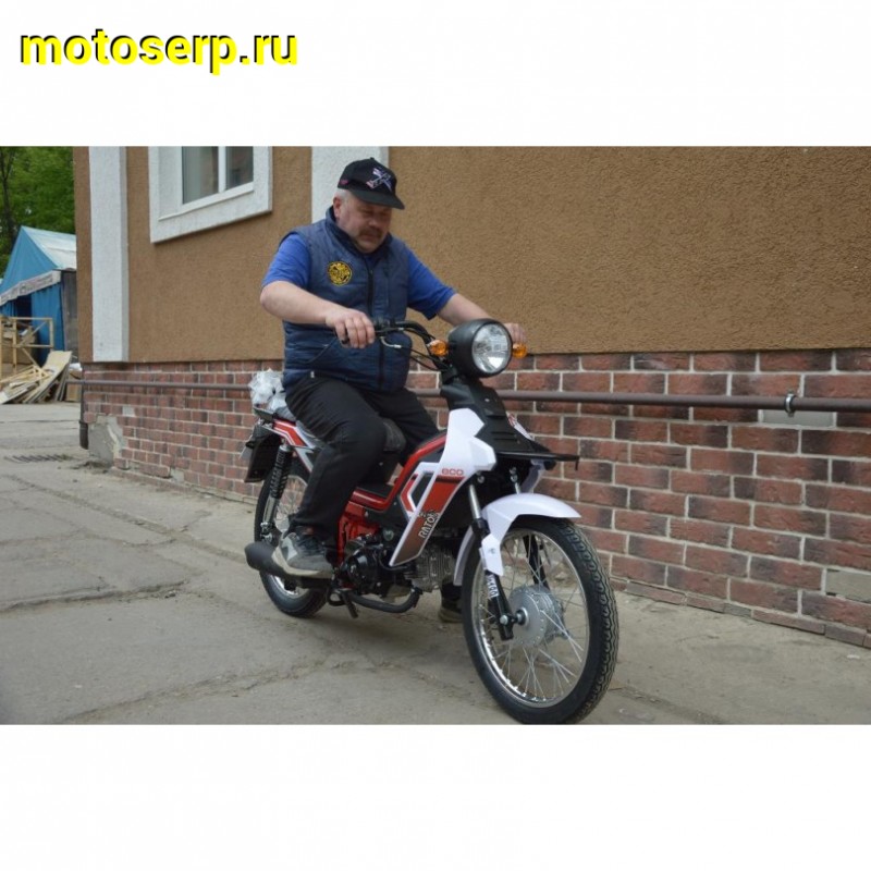 Купить  ====Мопед RATO 50 T-COOL (Рато-50) 50сс, КПП полуавтомат, ЛИТЫЕ колеса 17", грязевой щиток для ног (шт) 01100 (P.Moto купить с доставкой по Москве и России, цена, технические характеристики, комплектация фото  - motoserp.ru
