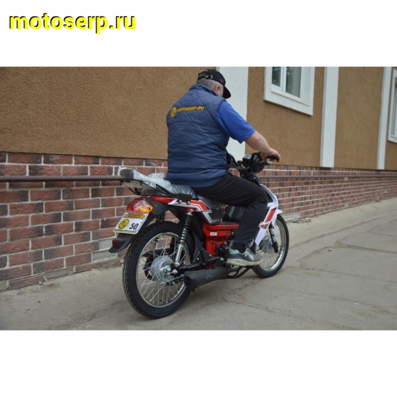 Купить  ====Мопед RATO 50 T-COOL (Рато-50) 50сс, КПП полуавтомат, ЛИТЫЕ колеса 17", грязевой щиток для ног (шт) 01100 (P.Moto купить с доставкой по Москве и России, цена, технические характеристики, комплектация фото  - motoserp.ru