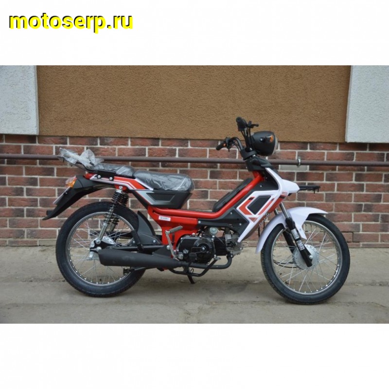 Купить  ====Мопед RATO 50 T-COOL (Рато-50) 50сс, КПП полуавтомат, ЛИТЫЕ колеса 17", грязевой щиток для ног (шт) 01100 (P.Moto купить с доставкой по Москве и России, цена, технические характеристики, комплектация фото  - motoserp.ru