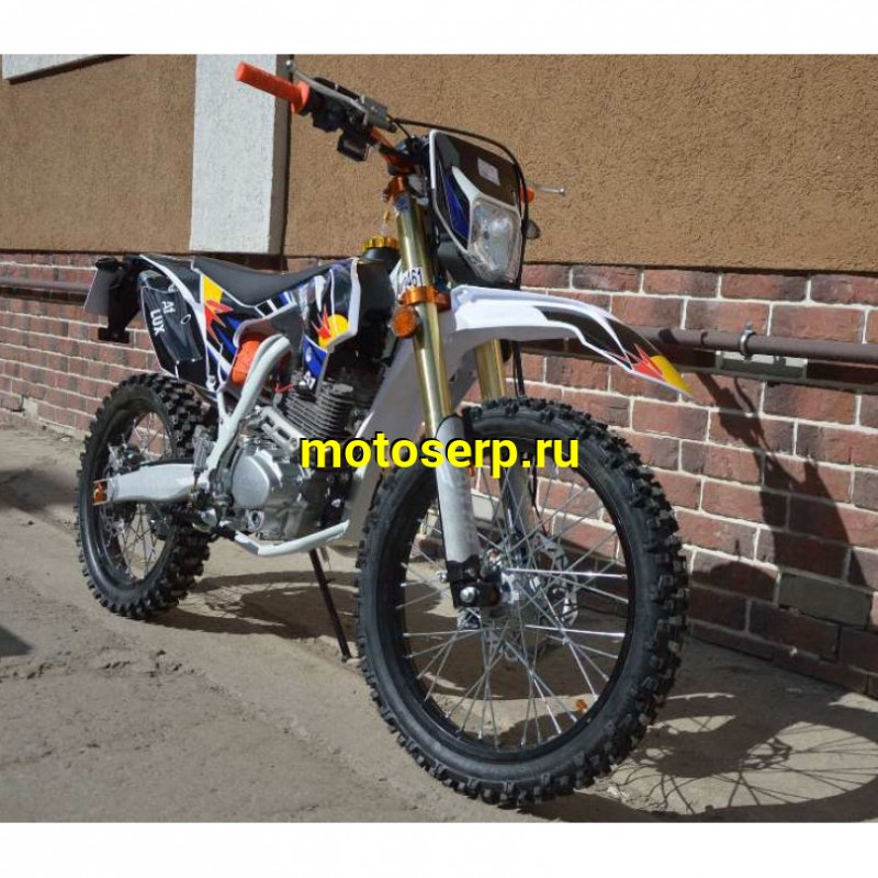 Купить  ====Мотоцикл Кросс/Эндуро AVANTIS A2 Lux (ПТС), УЦЕНКА НОВЫЙ (ржавчина на выхлопной трубе) 21/18, 172FMM, 4Т, возд. охл, (шт).  купить с доставкой по Москве и России, цена, технические характеристики, комплектация фото  - motoserp.ru